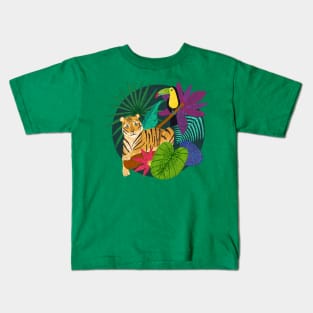 Tropical landscape Kids T-Shirt